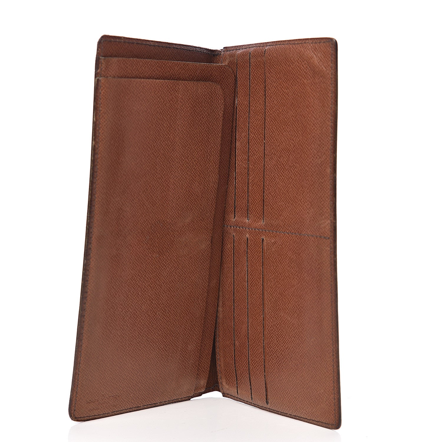 Louis Vuitton Monogram Porte Valeurs Checkbook Wallet 4 of 11