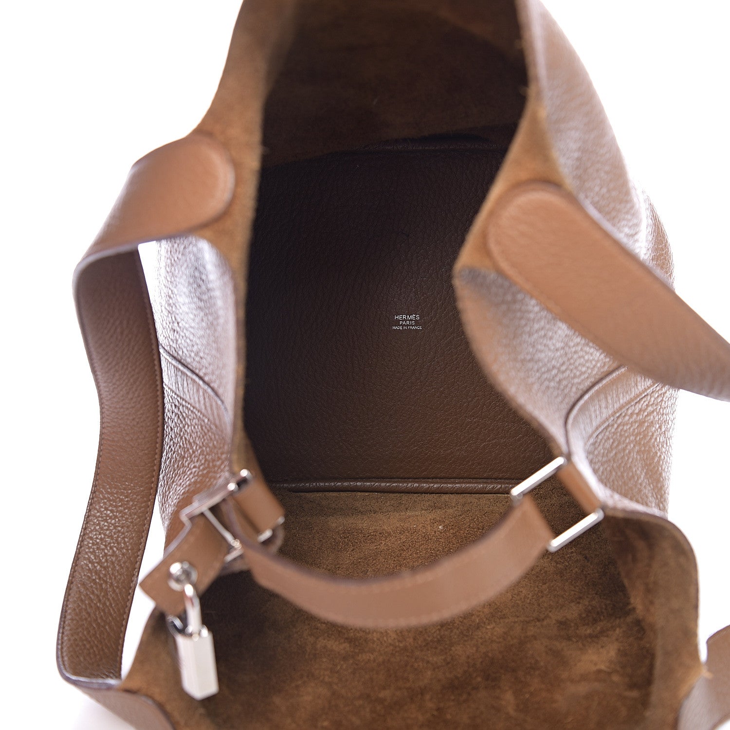 Hermes Taurillon Clemence Picotin Lock 26 GM Alezan 4 of 14