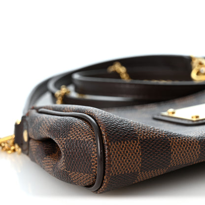 Louis Vuitton Damier Ebene Eva Clutch 9 of 11