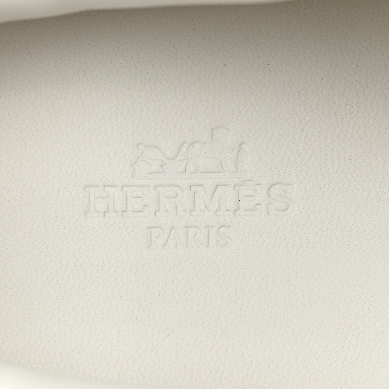 Hermes Epsom Calfskin Womens Free Sneakers 38.5 White 7 of 9