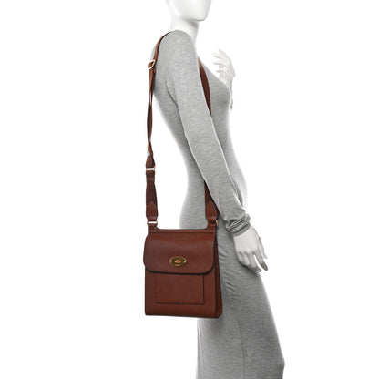 Mulberry Grain Calfskin New Antony Messenger Crossbody Oak 2 of 10