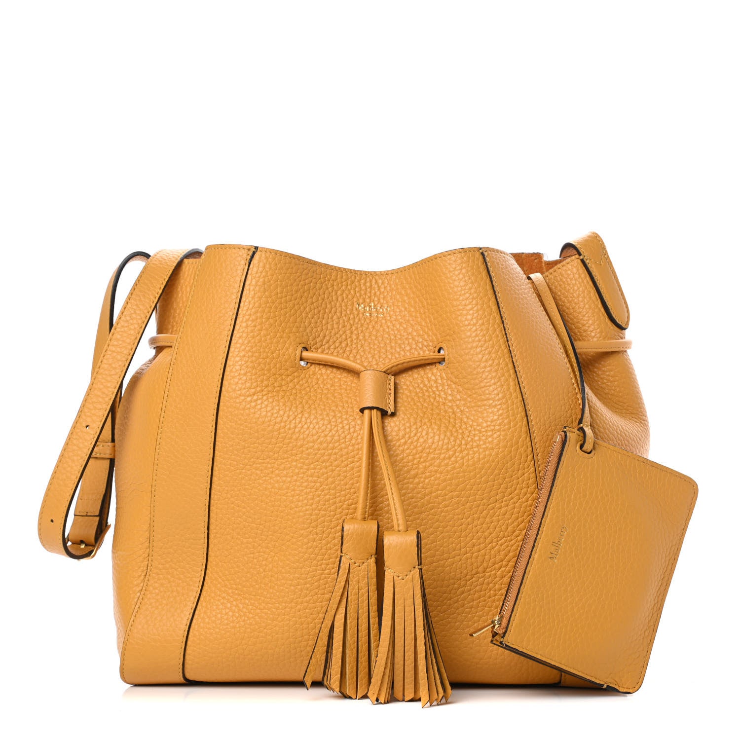 Mulberry Heavy Grain Calfskin Small Millie Deep Amber 1 of 12