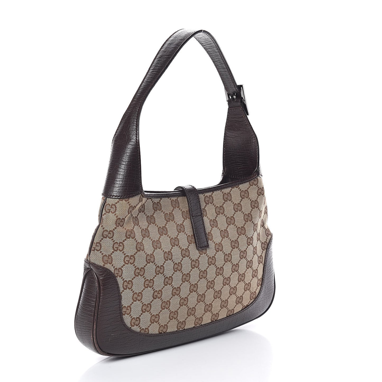 Monogram Web Jackie O Hobo Dark Brown