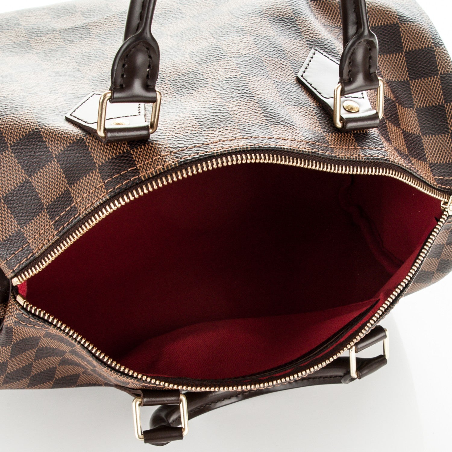 Louis Vuitton Damier Ebene Speedy 30 6 of 8