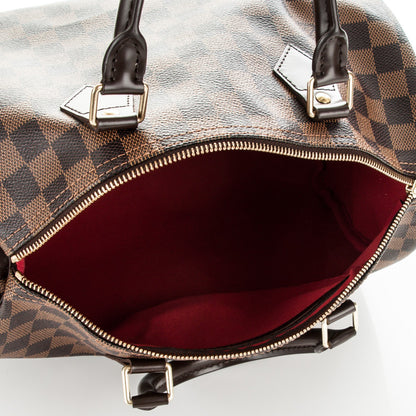 Louis Vuitton Damier Ebene Speedy 30 6 of 8