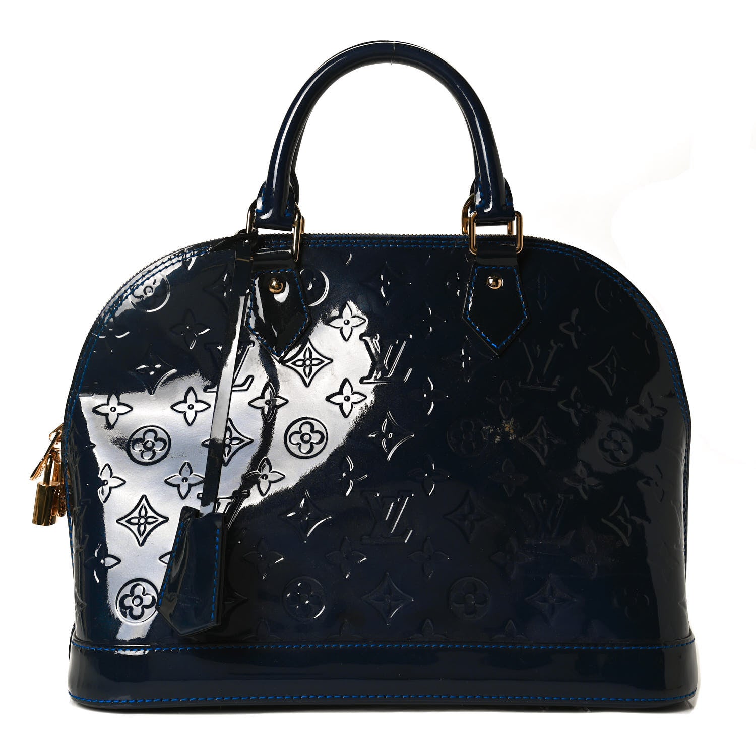 Louis Vuitton Vernis Alma PM Grand Blue 1 of 11