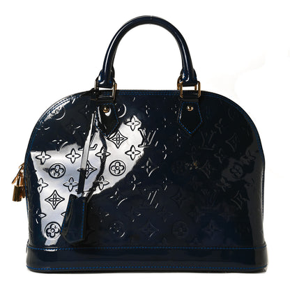 Louis Vuitton Vernis Alma PM Grand Blue 1 of 11