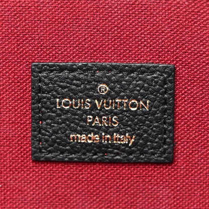 Louis Vuitton Empreinte Monogram Giant Felicie Pochette Black Beige 6 of 12