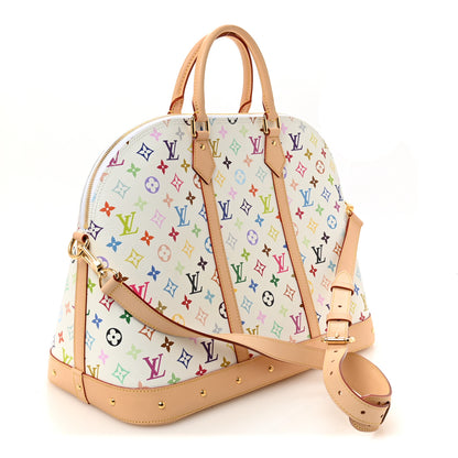 Louis Vuitton LV x TM Monogram Multicolor Alma Travel White 3 of 9