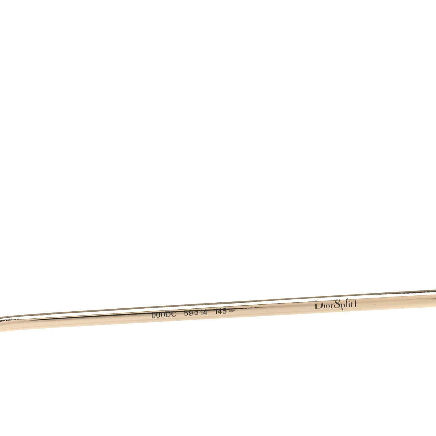 Split 1 Aviator Sunglasses Gold