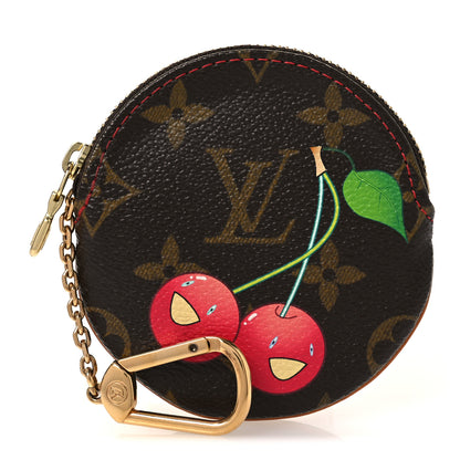Louis Vuitton Monogram Cerises Round Coin Purse 3 of 9