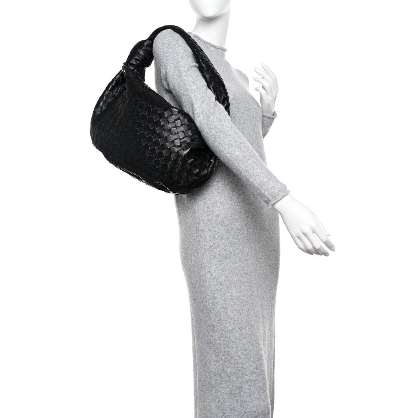 Nappa Intrecciato Small Jodie Black