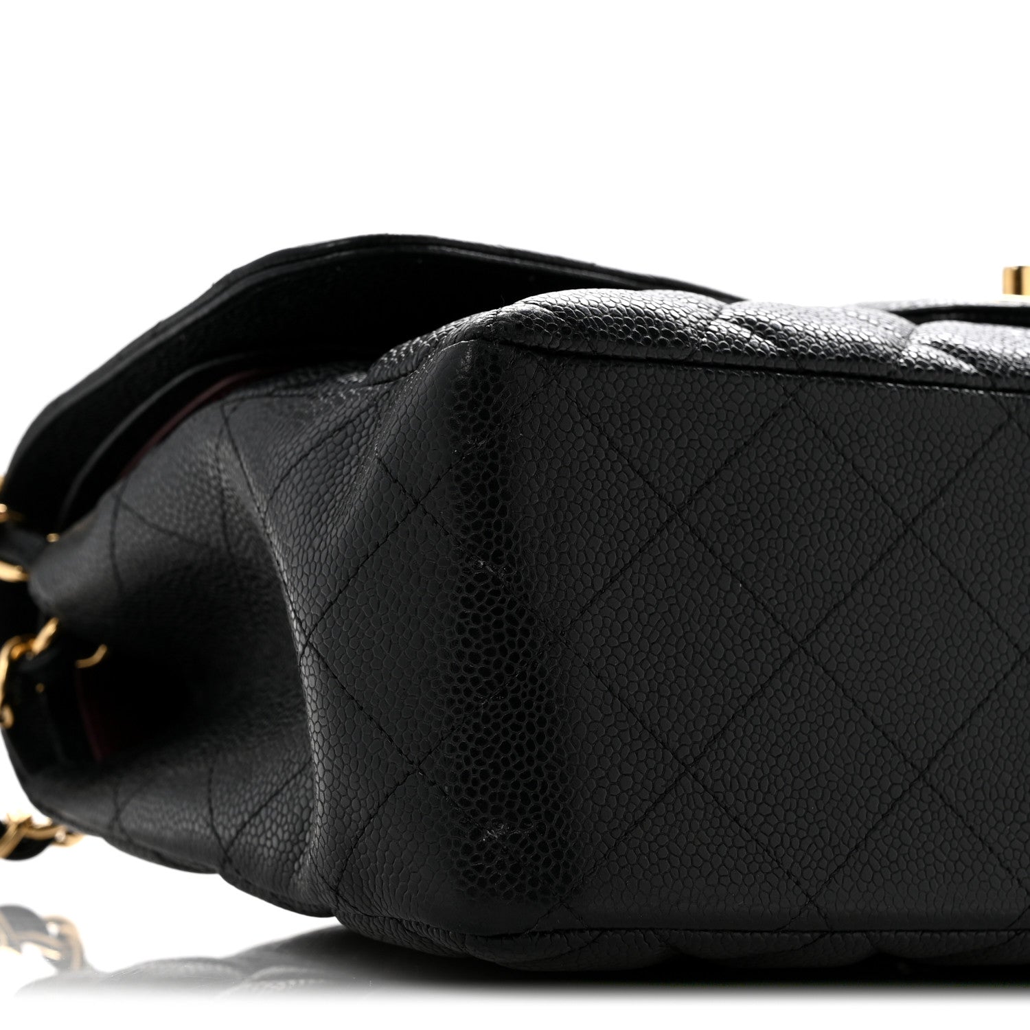 Chanel Caviar Quilted Jumbo Double Flap Black 9 of 16