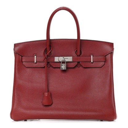 Hermes Buffle Skipper Birkin 35 Rouge H 1 of 21