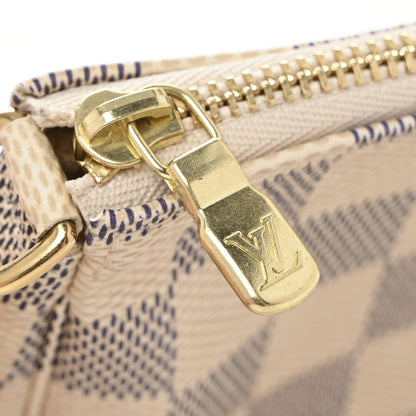 Louis Vuitton Damier Azur Mini Pochette Accessories 8 of 9