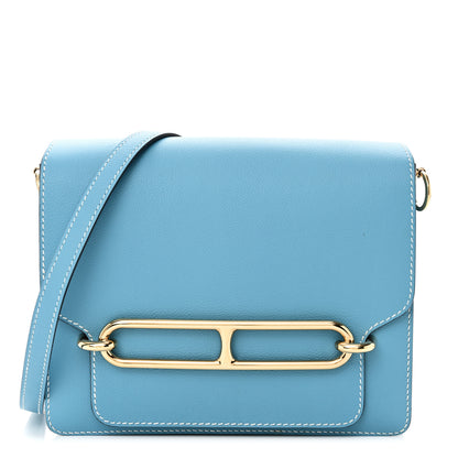 Hermes Evercolor Sac Roulis 23 Bleu Du Nord 8 of 10
