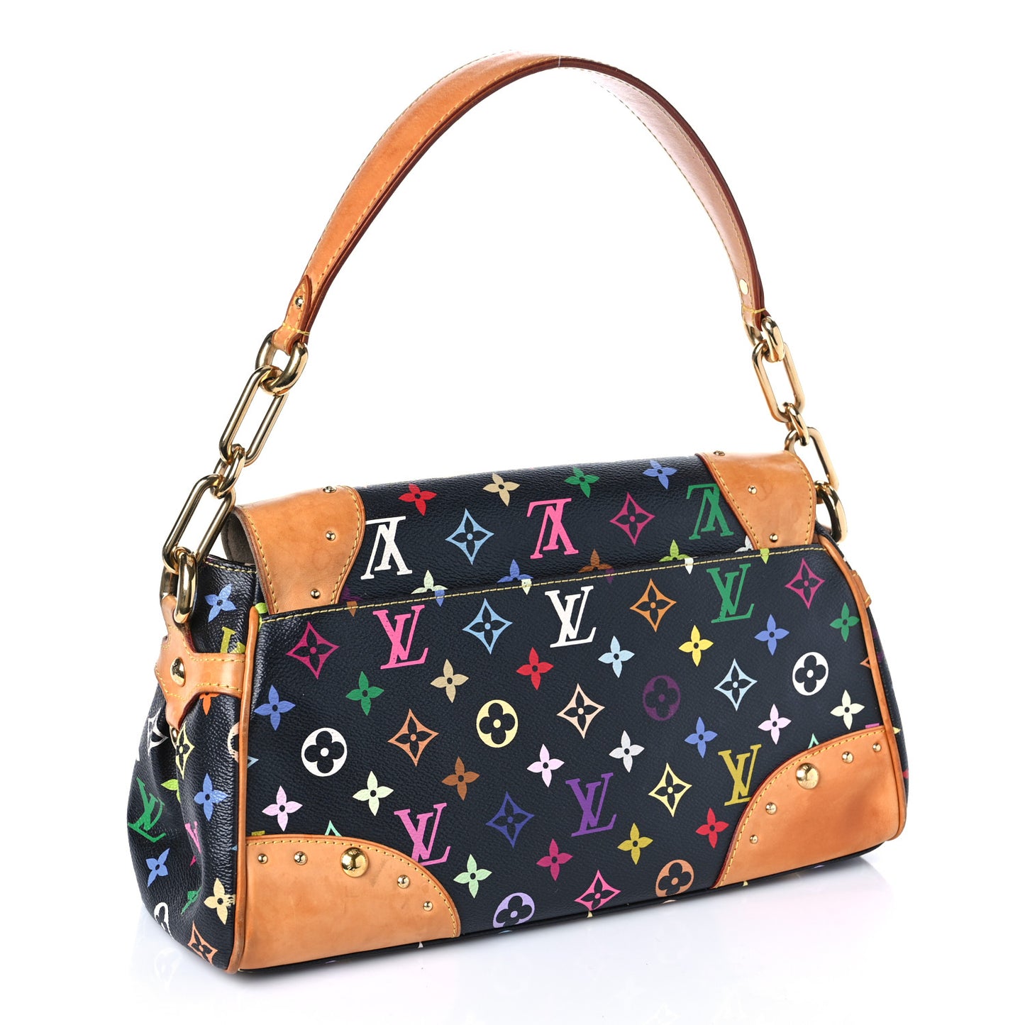 Monogram Multicolor Beverly MM Black