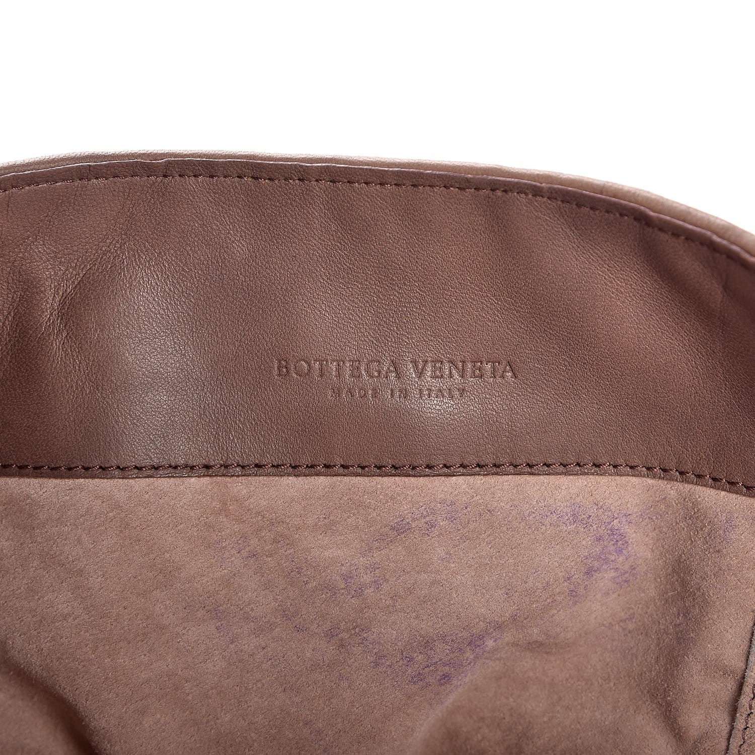Bottega Veneta Nappa Intrecciato Satchel Old Petra 6 of 8