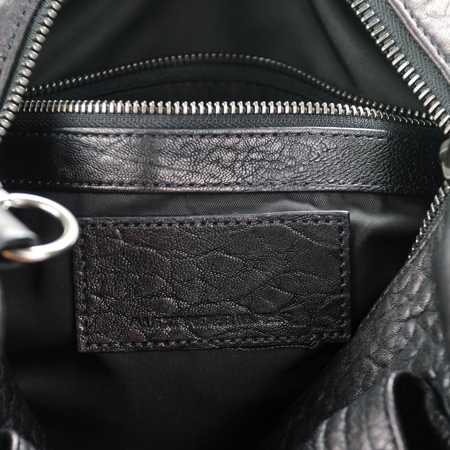 Alexander Wang Pebbled Lambskin Rocco Black Nickel Hardware 6 of 7