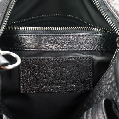 Alexander Wang Pebbled Lambskin Rocco Black Nickel Hardware 6 of 7