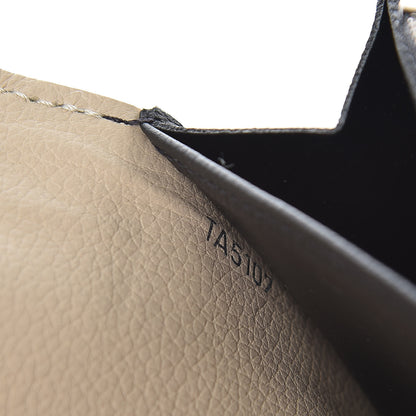 Louis Vuitton Calfskin Lockme II Wallet Vanille Black 8 of 10
