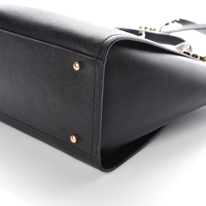 Chanel Caviar Small Studded Deauville Tote Black 7 of 11