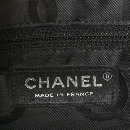 Chanel Calfskin Quilted Medium Cambon Tote Beige Black 7 of 13