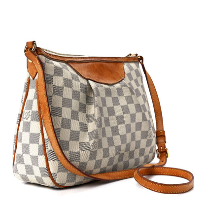 Louis Vuitton Damier Azur Siracusa PM 3 of 12
