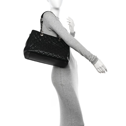 Chanel Caviar Quilted Grand Shopping Tote GST Black 2 of 11