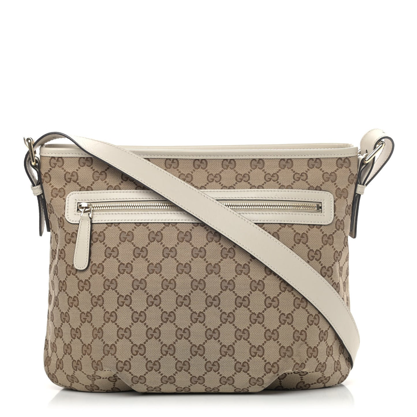 Monogram Messenger Bag Off White