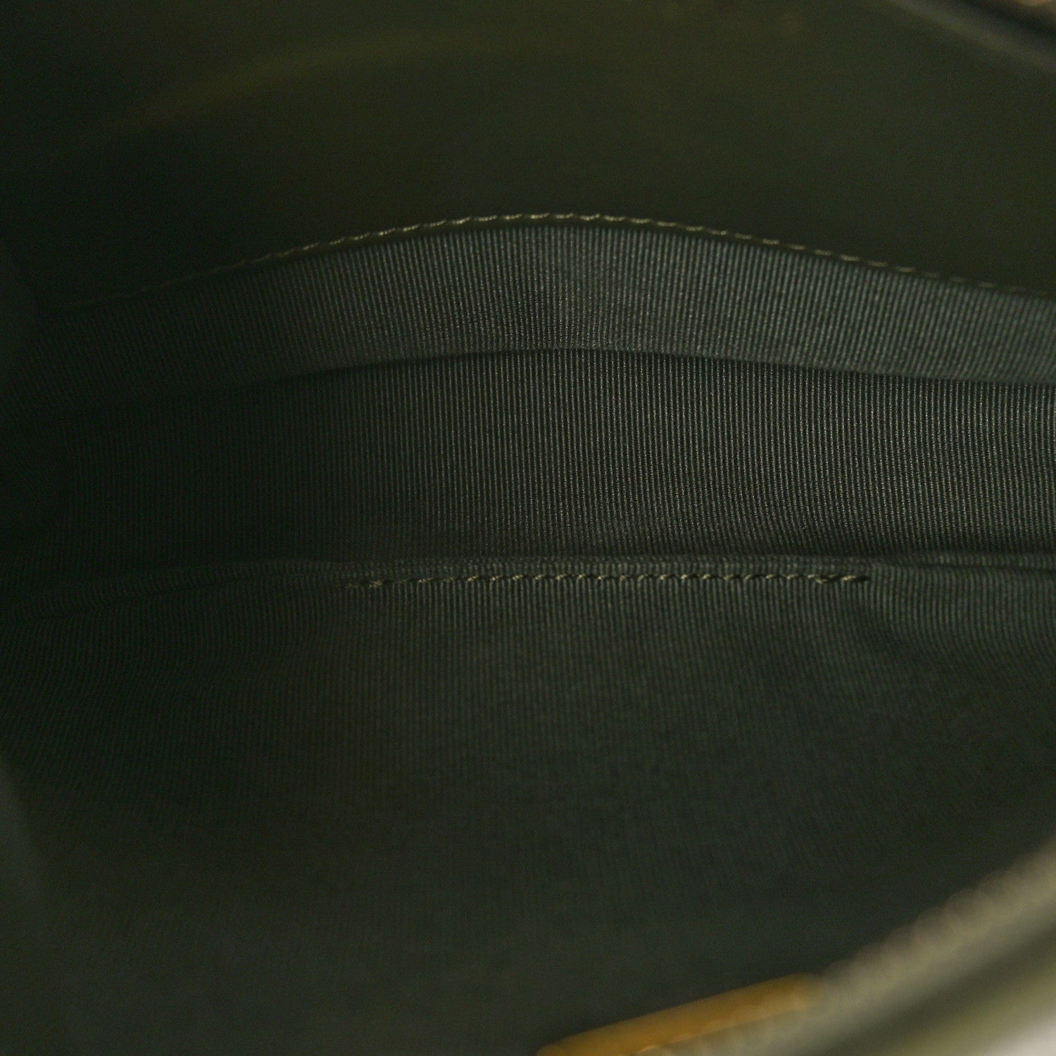 Chanel Lambskin Quilted CC Links Hobo Khaki 5 of 10