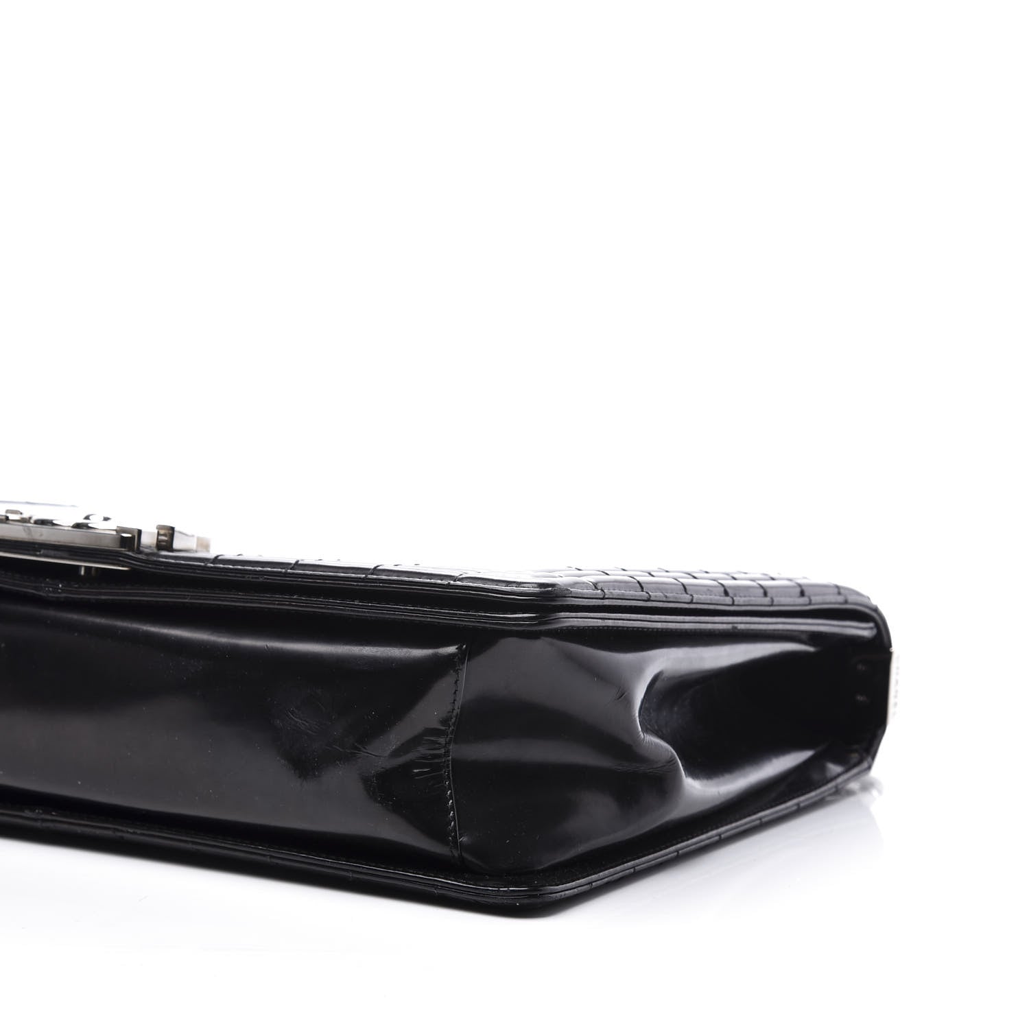 Chanel Glazed Calfskin Large Boy Flap Black 9 of 14