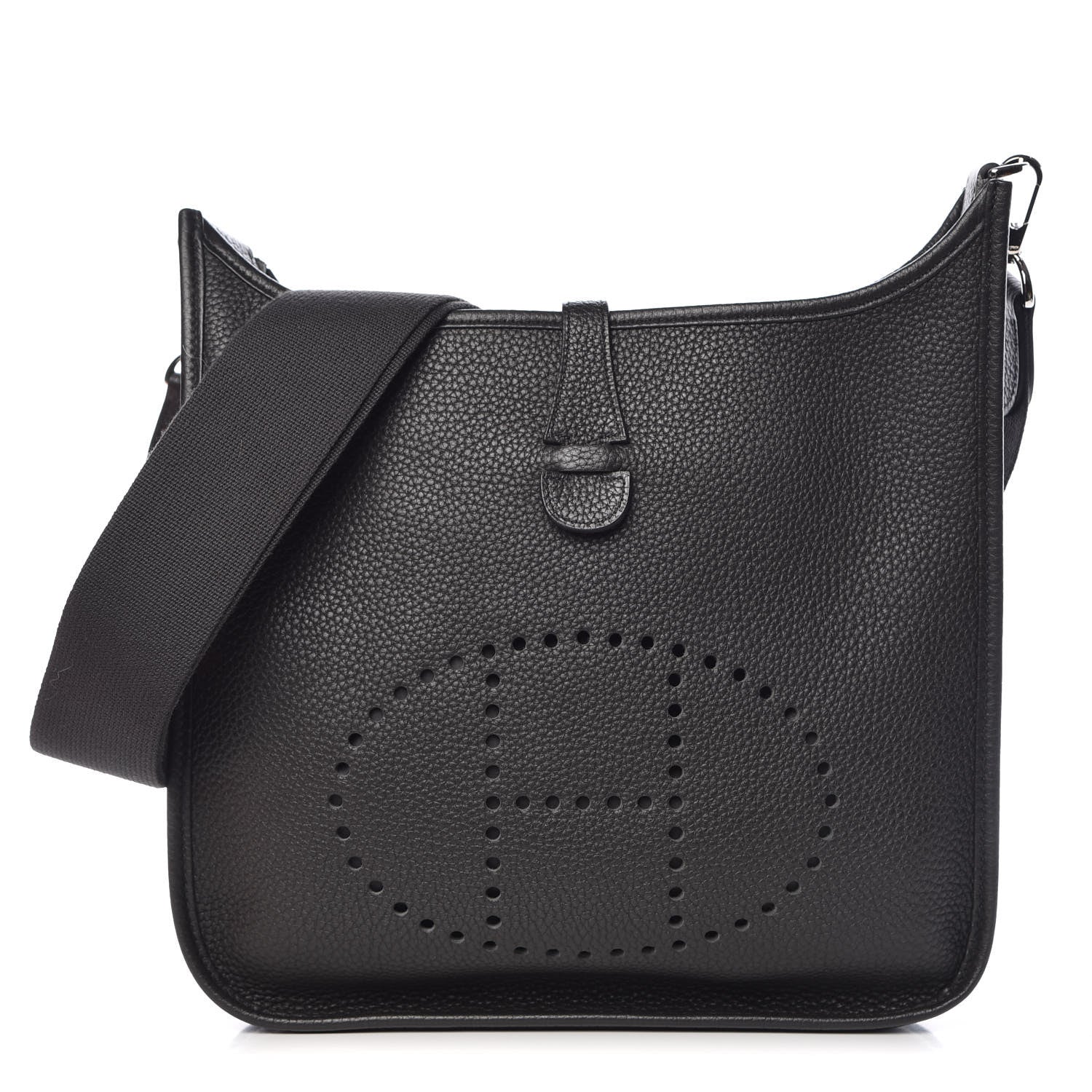 Hermes Taurillon Clemence Evelyne III PM Plomb 1 of 10