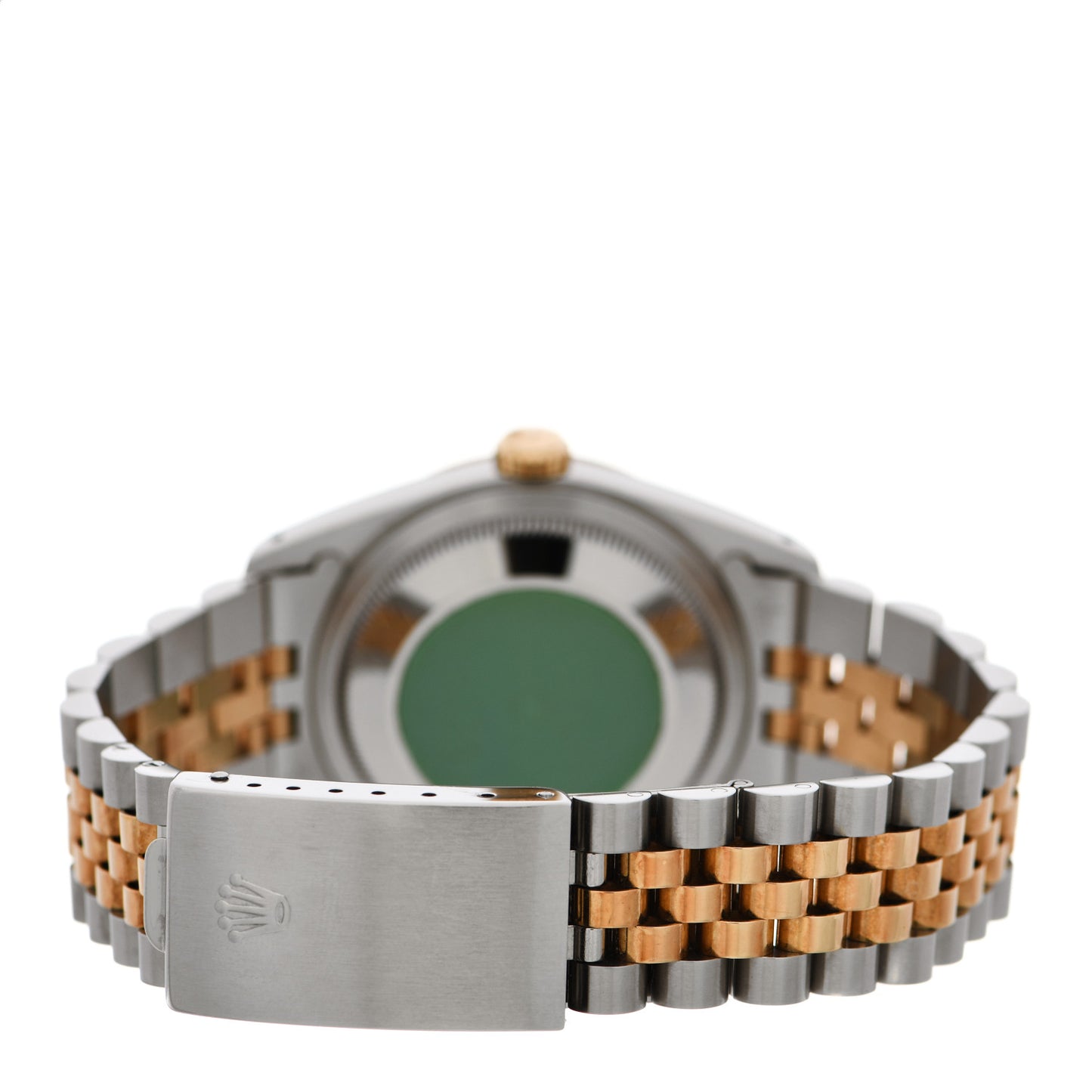 Stainless Steel 18K Yellow Gold 36mm Oyster Perpetual Datejust Watch Silver Roman 16233