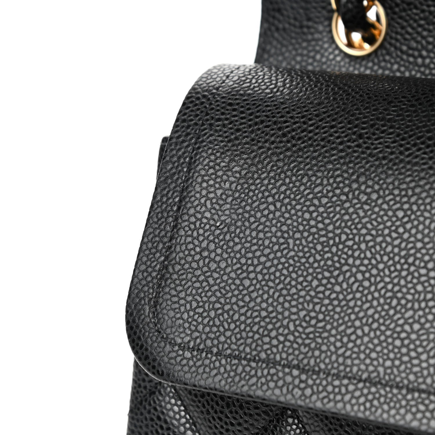 Chanel Caviar Quilted Jumbo Double Flap Black 5 of 5