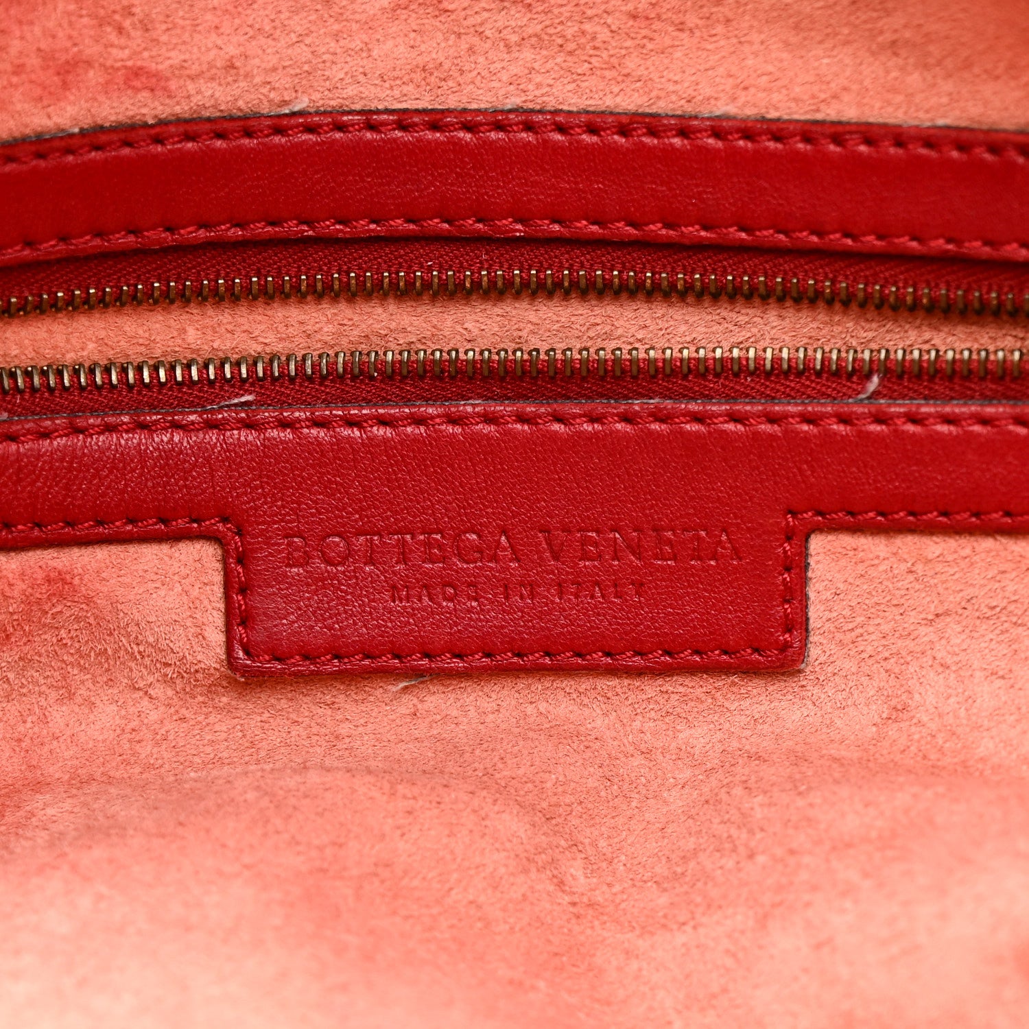 Bottega Veneta Nappa Intrecciato Montaigne Bag Red 7 of 22