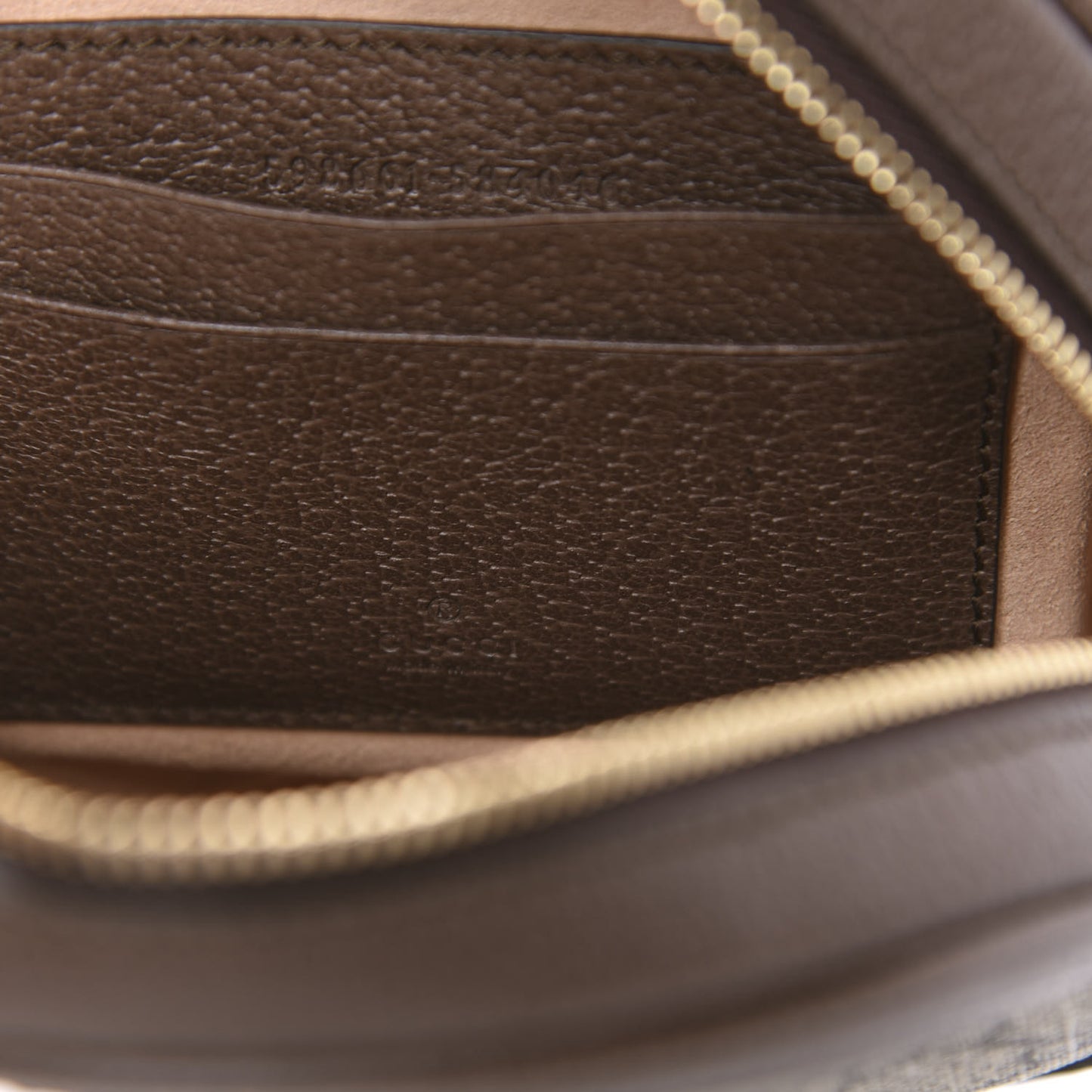 GG Supreme Monogram Web Mini Ophidia Round Backpack Brown