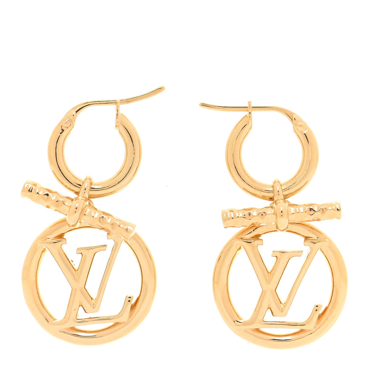 Louis Vuitton Baby Louise Earrings Gold 1 of 7