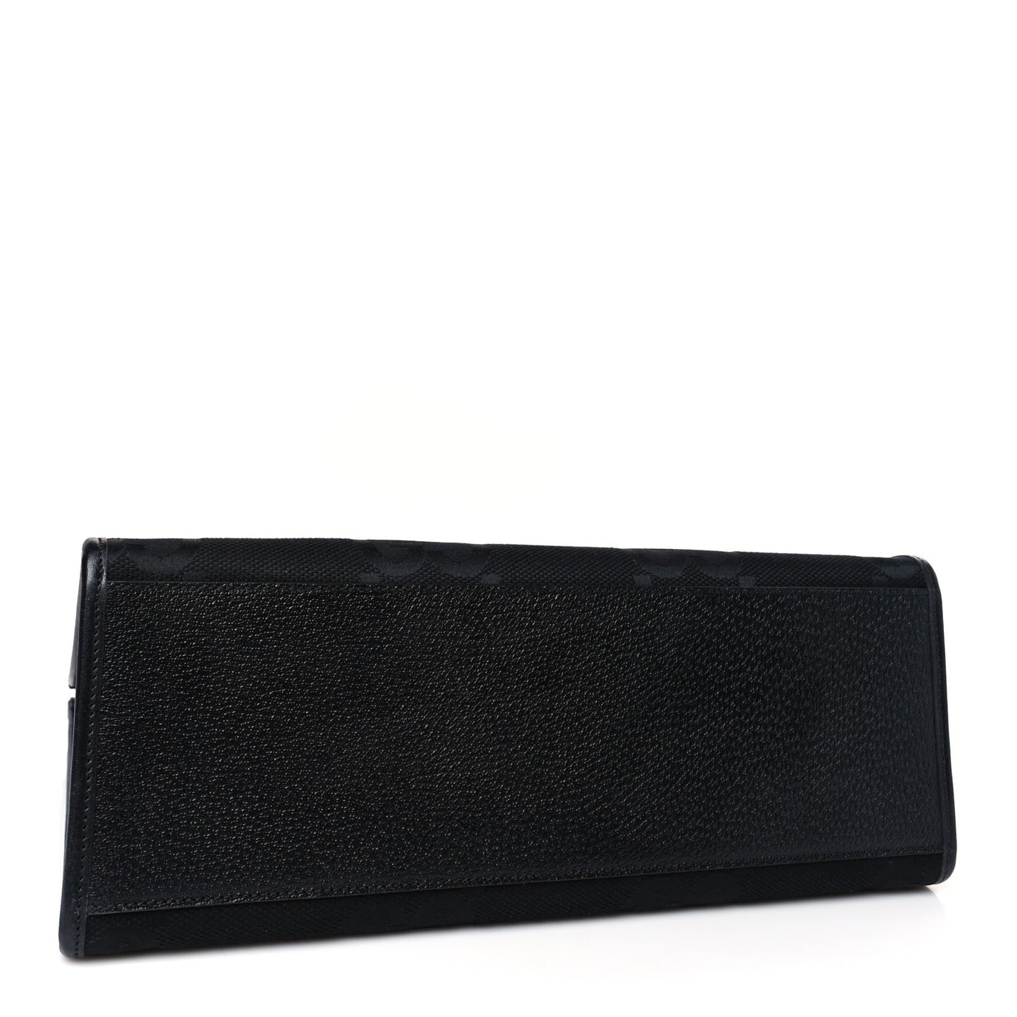 Monogram Jumbo GG Textured Dollar Calfskin Tote Bag Black