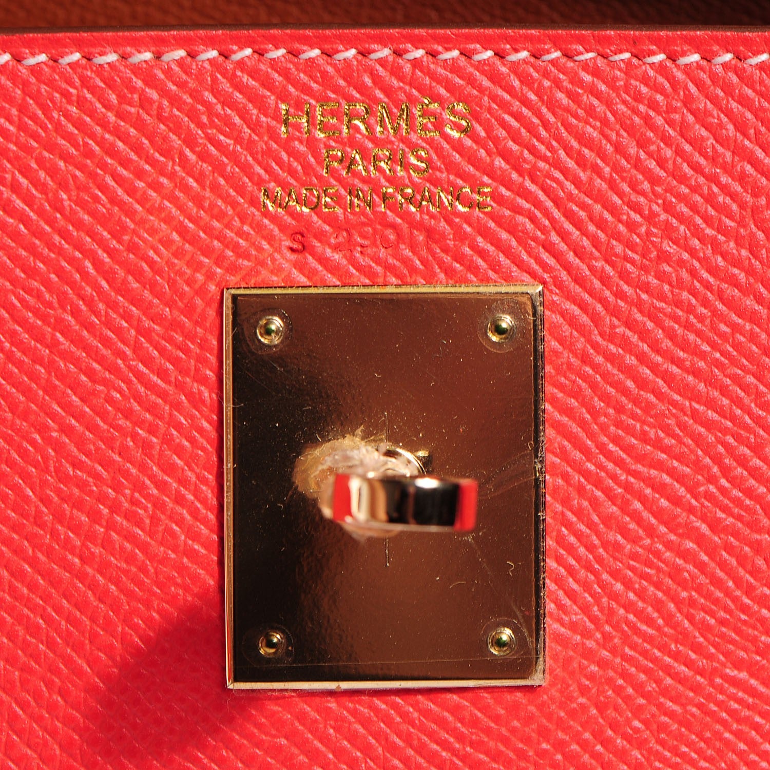 Hermes Epsom Verso Kelly Retourne 35 Rose Jaipur Gold 17 of 29