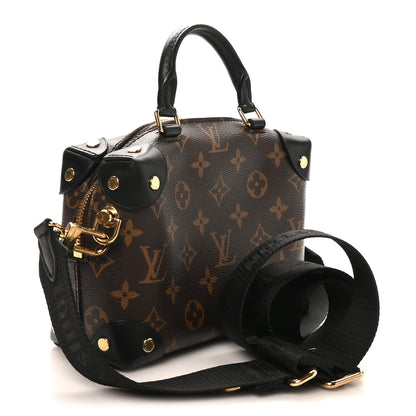 Louis Vuitton Monogram Petite Malle Souple Black 3 of 9