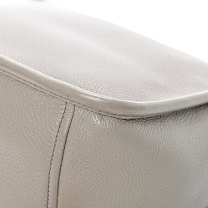 Prada Vitello Daino Crossbody Flap Grey 10 of 14