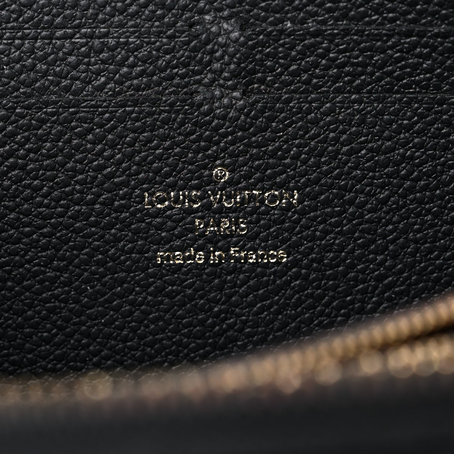 Louis Vuitton Empreinte Clemence Wallet Black 6 of 16