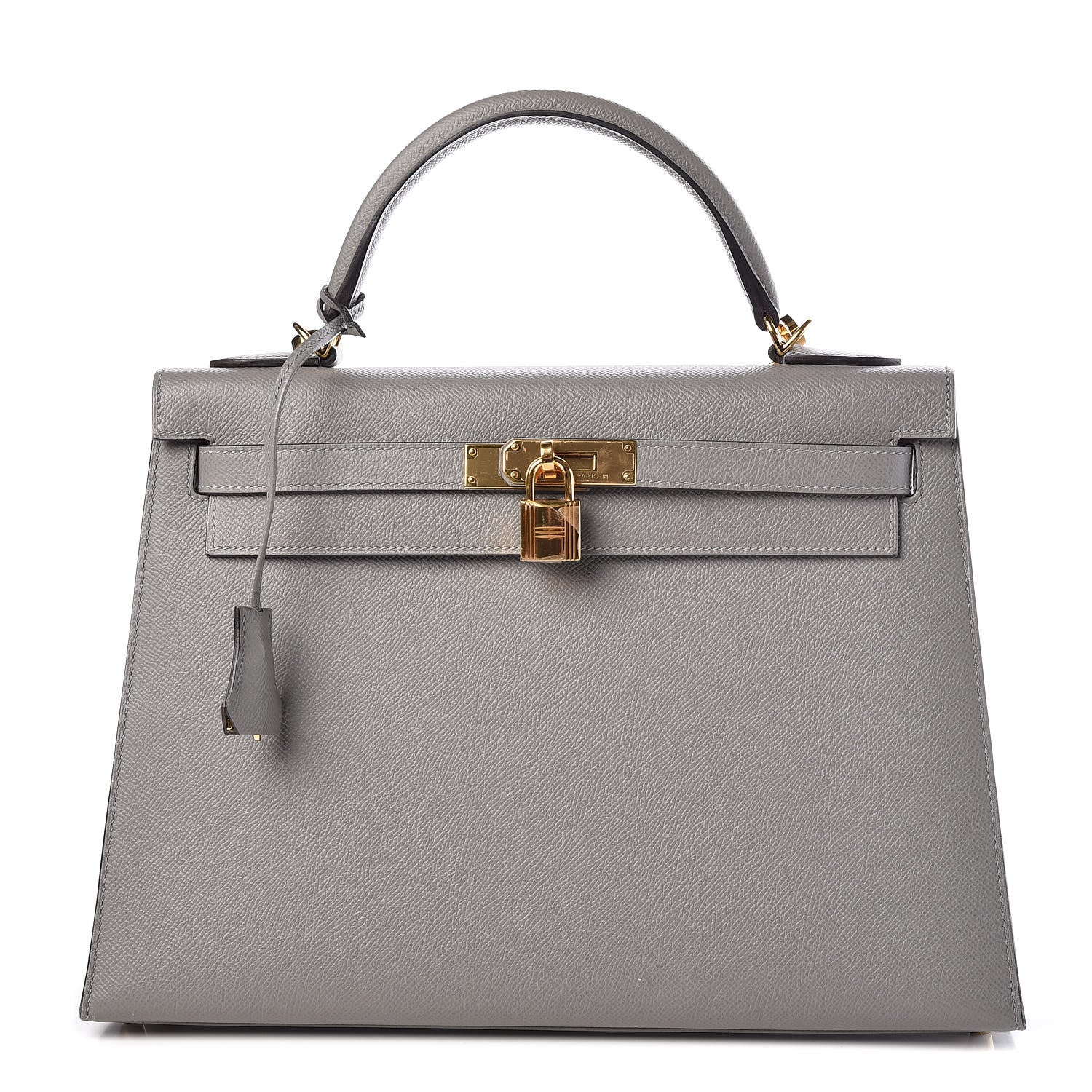 Hermes Epsom Kelly Sellier 32 Gris Mouette 1 of 47