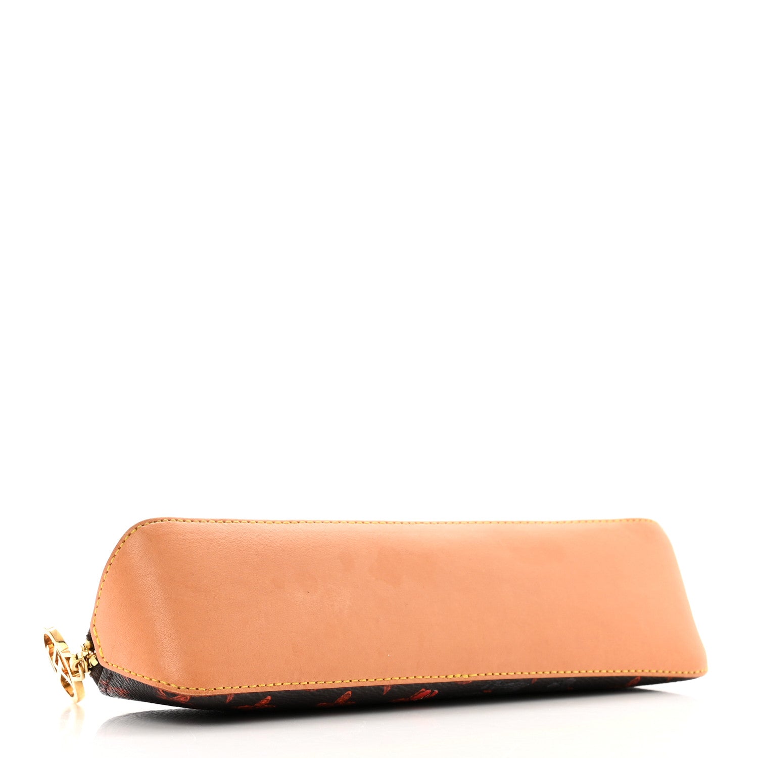 Louis Vuitton Catogram Elizabeth Pouch Orange Marron 4 of 6