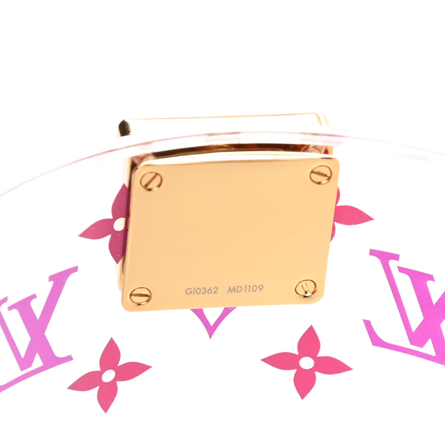 Louis Vuitton Transparent Plexiglass Box Scott Rose Ballerine 6 of 7