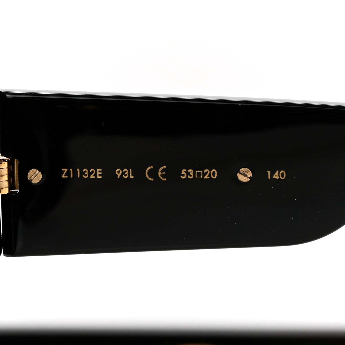 Acetate Paris Texas Sunglasses Z1132E Black