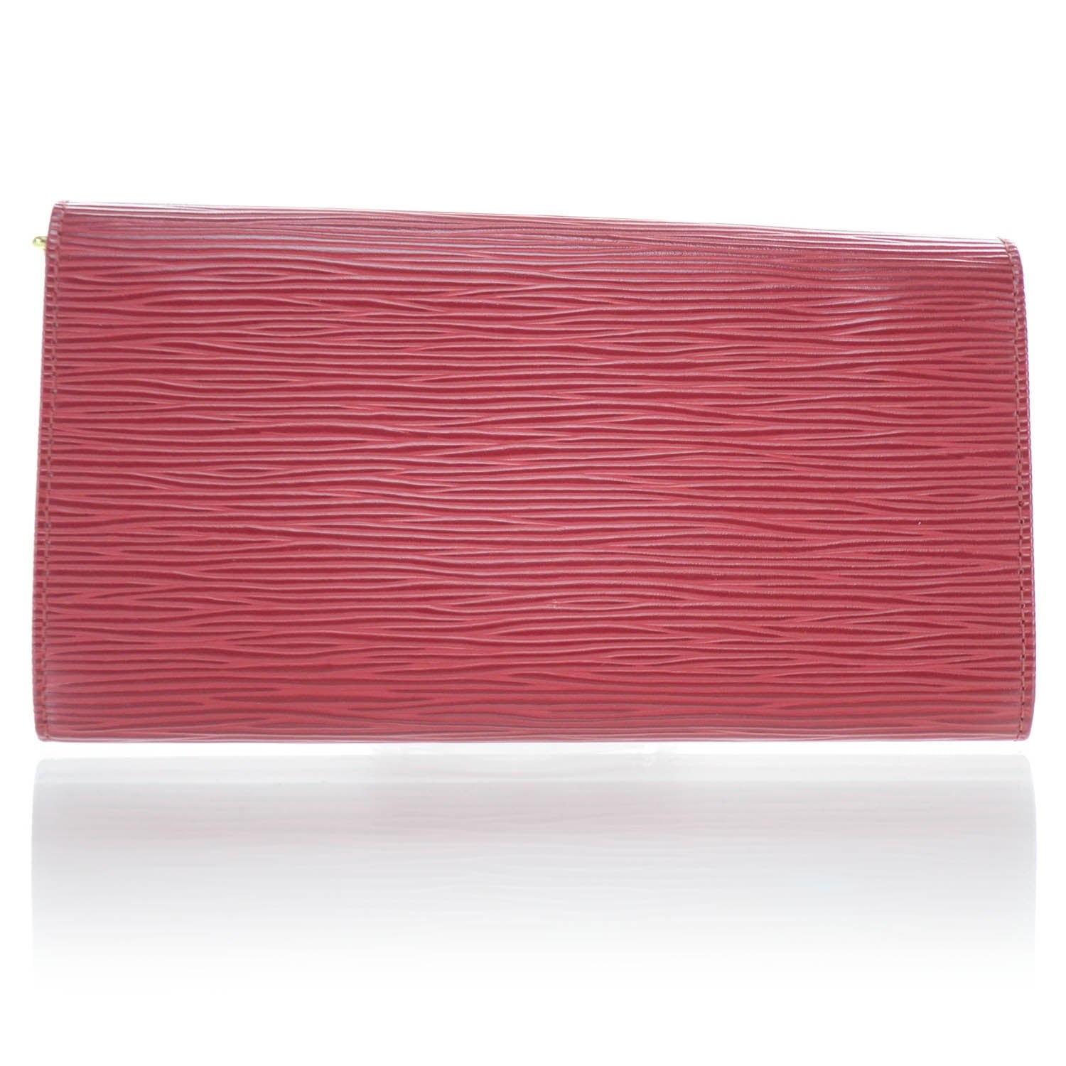 Louis Vuitton Epi Sarah Wallet Red 2 of 10