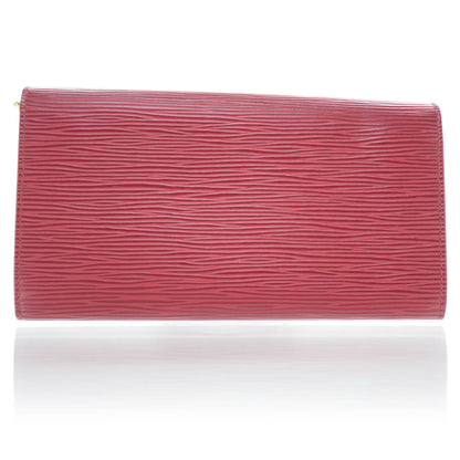 Louis Vuitton Epi Sarah Wallet Red 2 of 10