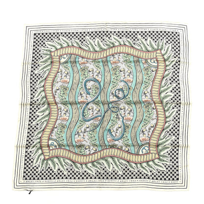 Gucci Silk Print Square Scarf Multicolor 1 of 4